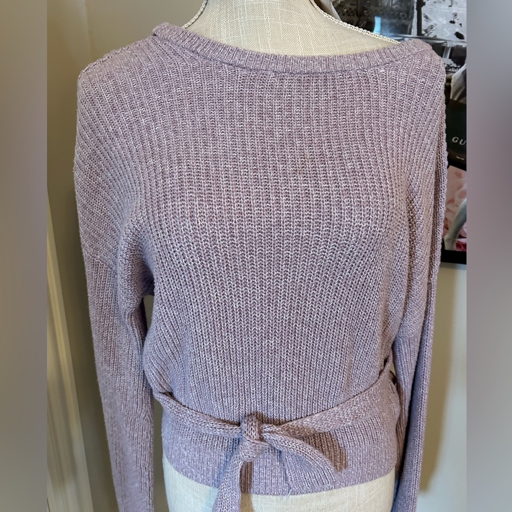 Hollister wrap sweater